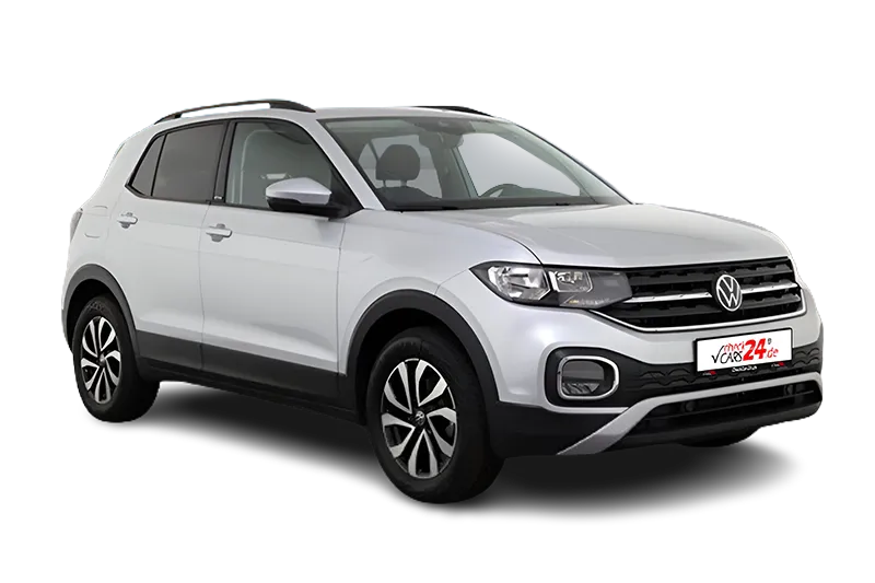 VW T-Cross Active, |Silber Metallic |, SHZ, App-Connect, PDC v+h, ACC, Navi, Start-Stopp System