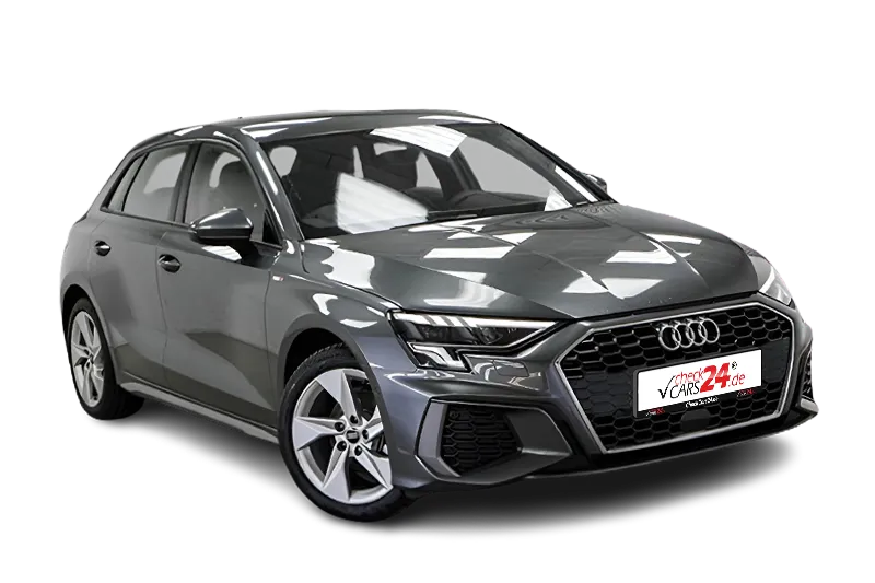 Audi A3 Sportback S Line | Grau Metallic | Audi Virtual Cockpit, MMI Navi Plus, PDC v+h, Kamera, Keyless-Go, Tempomat
