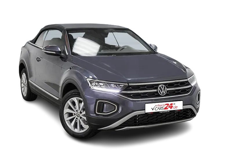 VW T-Roc Cabrio 1,5 TSI DSG Style, Digital Cockpit, PDC v+h, Kamera, ACC, LED, SHZ, LM 17 Zoll