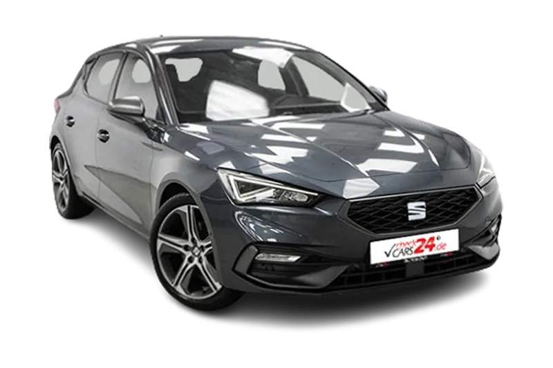 Seat Leon FR | Grau Metallic | Keyless-Go, PDC v+h, Kamera, Klima, ACC, Navi, LM 18 Zoll