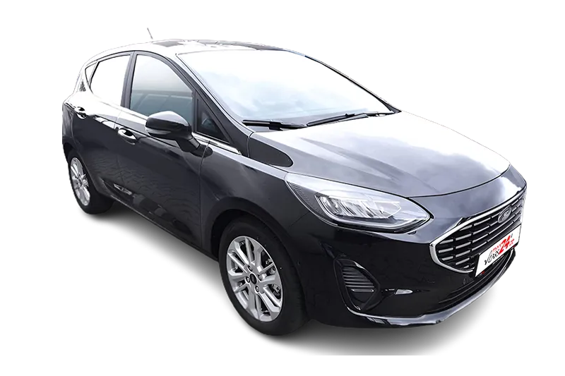 Ford Fiesta Titanium, PDC v+h, Fahrprofilauswahl, Tempomat, Sportsitze, Klima, SHZ | Günstige Leasing & Finanzierungsangebote