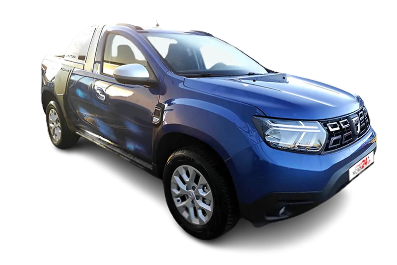 Dacia Duster Pickup Einzelkabine 4x4 | Blau | App-Connect, PDC, Lichtsensor, Tempomat, Klima