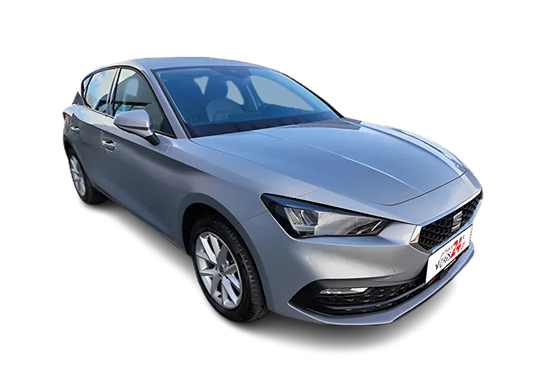 Seat Leon Style | Silber Metallic | Lenkradheizung, Kamera, PDC v+h, App-Connect, Klima, Kurvenlicht