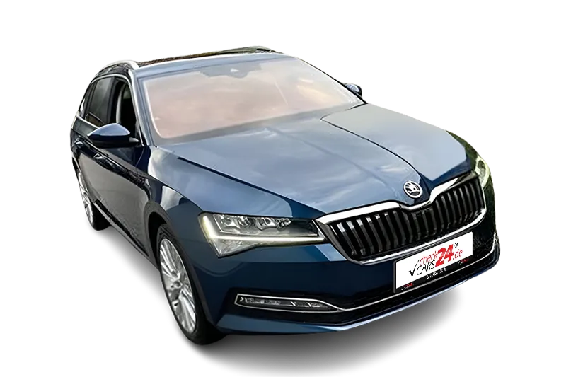 Škoda Superb Combi Style 4x4 | Blau Metallic | Virtual Cockpit, PDC v+h, Kamera, ACC, Schaltwippen, Keyless-Go