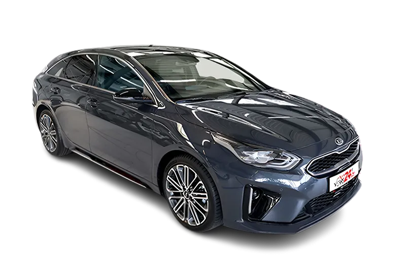 Kia ProCeed bei CheckCars24.de | ✓ Leder ✓ Virtual Cockpit ✓ LED ✓ Navi ✓ ACC ✓ Kamera ✓ Klimaautomatik ✓ 