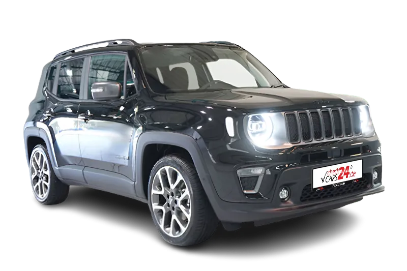 Jeep Renegade Mild-Hybrid | Schwarz | ACC, Kamera, PDC v+h, App-Connect, Klima, Keyless-Go, LM 20 Zoll, Uconnect