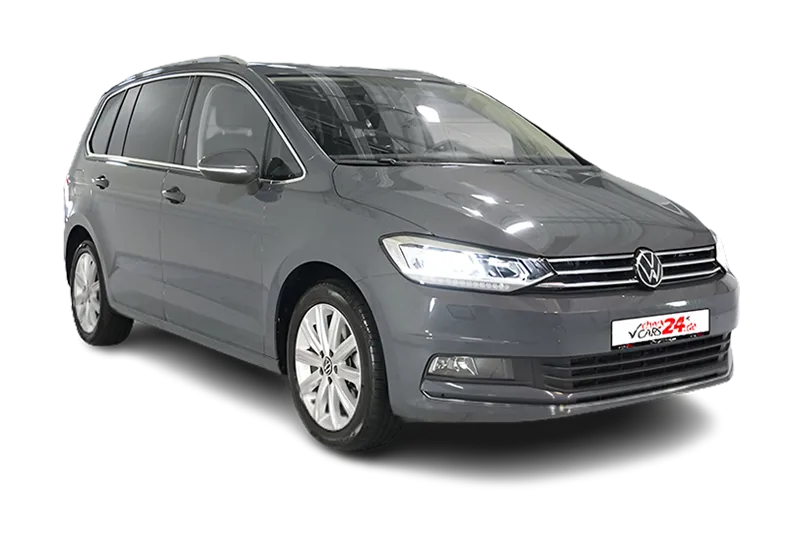 VW Touran Highline 1.5 TSI, ACC, 7 Sitze, Navi „Discover Media“, DAB+, PDC v+h, SHZ, LED