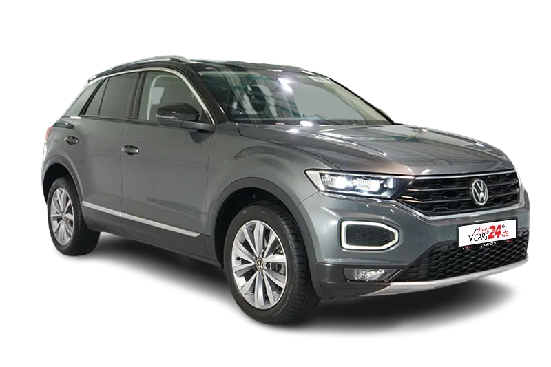 VW T-Roc Style 1,0 TSI, App Connect, Navi, LED, ACC, Kamera, Sitzheizung, Klimaautomatik, Front Assist, Lane Assist