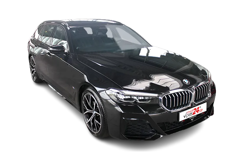 BMW 520d Touring Automatik, M Sport, Navi, LED, Ambientebeleuchtung, ACC, Panorama, PDC, Heckklappe el., LM 19 Zoll