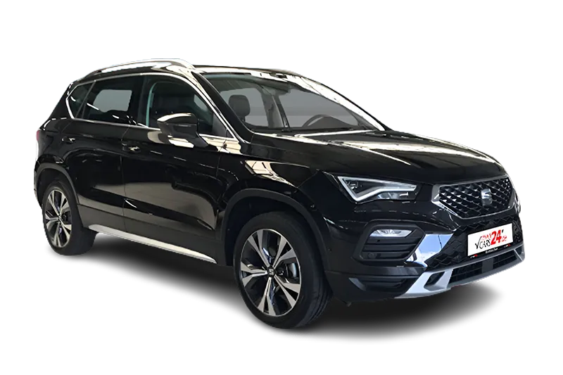 Seat Ateca Xperience, |Schwarz Metallic |, Kurvenlicht, Schaltwippen, Kamera 360°, PDC v+h, Voll-LED, SHZ