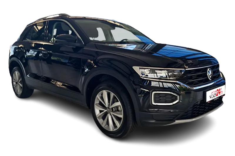 VW T-Roc 1,5 TSI ACT OPF DSG Navi "Discover Media", Apple CarPlay, Android Auto, LED, Klima, MirrorLink, LM 17 Zoll