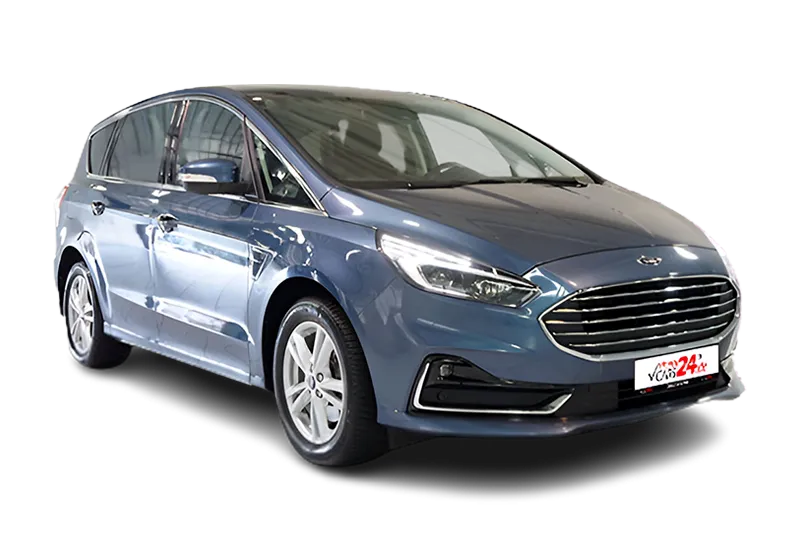 Ford S-Max Titanium, 7 Sitzer, PDC v+h, Kamera, Navi, Panoramadach, Schaltwippen, Kurvenlicht | Günstige Leasing & Finanzierungsangebote