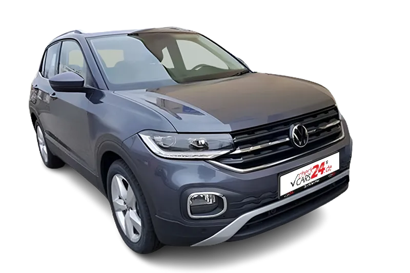 VW T-Cross Style  , |Grau Metallic |, LED, Kamera, SHZ, LM 17 Zoll, ACC, App Connect, PDC v+h, DAB+