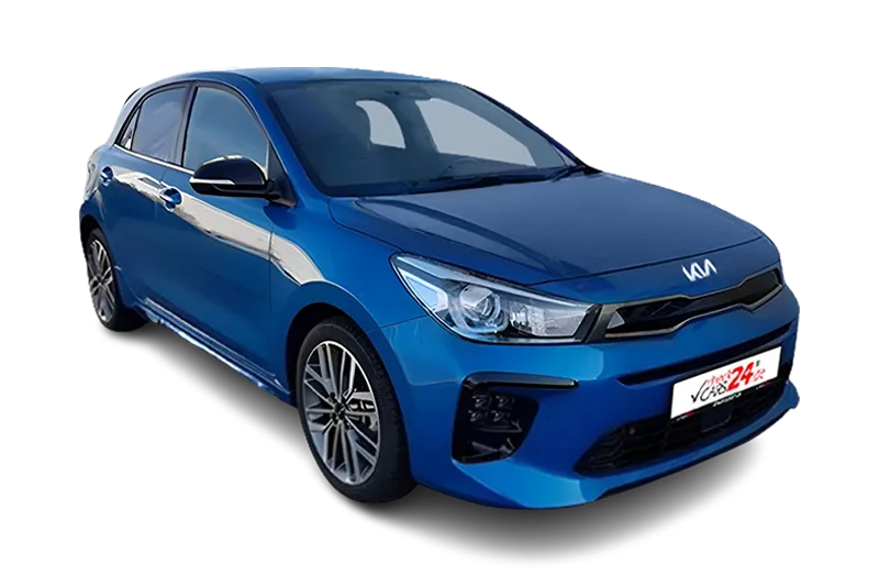 Kia Rio GT  Mild-Hybrid | Blau Metallic | PDC v+h, Kamera, Kurvenlicht, SHZ, Tempomat, LM 17 Zoll