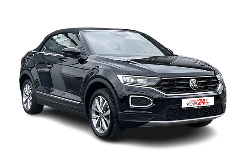 VW T-Roc Cabrio Style, PDC v+h, Navi, ACC, Digital Cockpit, Klima | Günstige Leasing & Finanzierungsangebote