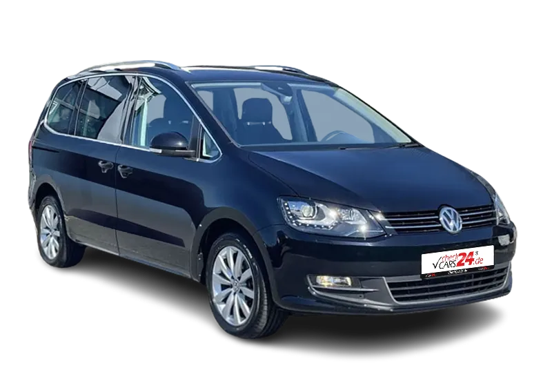 VW Sharan Highline TSI DSG, 7 Sitze, ACC, Bi-Xenon, El. Heckklappe, Schaltwippen, LM 17 Zoll