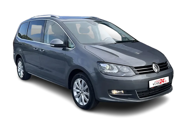 VW Sharan Highline TSI ACC, 7 Sitze, App-Connect, Navi „Discover Media“, El. Heckklappe, LM 18 Zoll | Günstige Leasing & Finanzierungsangebote