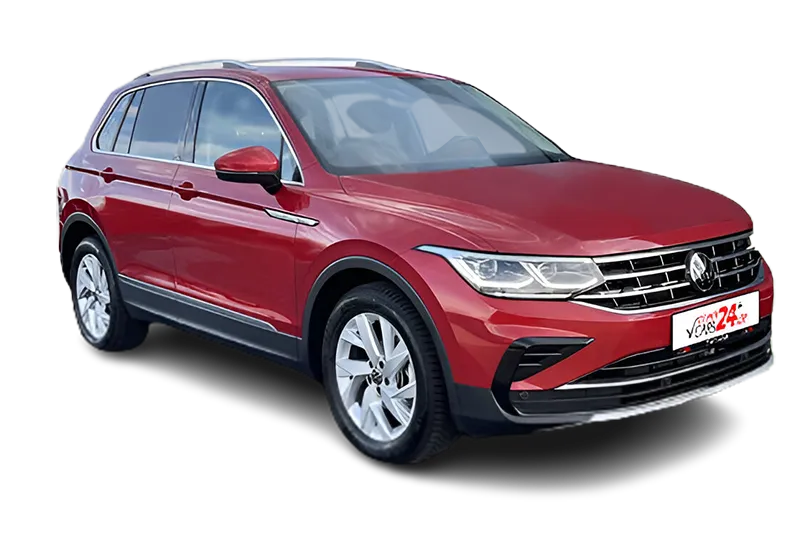 VW Tiguan Elegance | Rot Metallic | Digital Cockpit Pro, Navi, PDC, Kamera, Kurvenlicht, ACC, Lenkradheizung