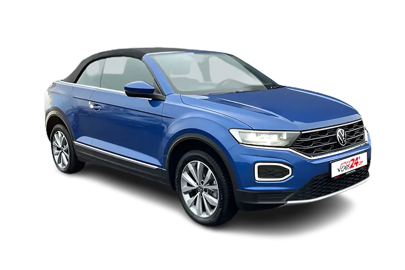 VW T-Roc Cabrio Style TSI, Virtual Cockpit, Navi „Discover Media“, PDC, Klima, SHZ