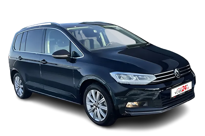 VW Touran Highline TDI ACC, 7 Sitze, Keyless Entry & Go, Schaltwippen, LM 17 Zoll | Günstige Leasing & Finanzierungsangebote