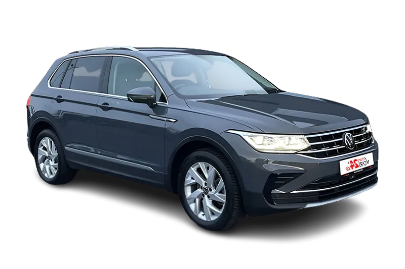 VW Tiguan Elegance 4Motion | Grau Metallic | ACC, Navi, PDC v+h, Kamera, Kurvenlicht, Klima, El. Heckklappe