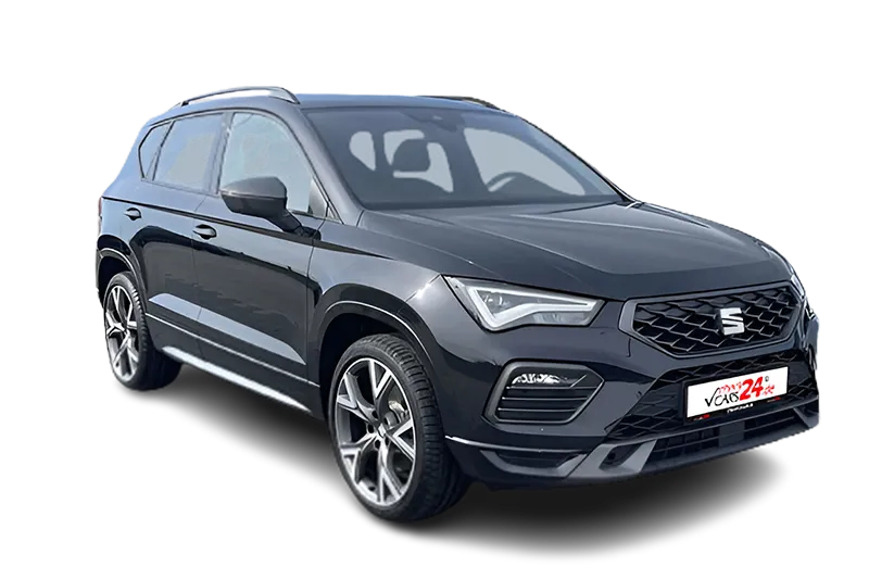 Seat Ateca FR | Schwarz Metallic | Virtual Cockpit, Kamera, PDC, Panoramadach, ACC, Keyless-Go, LM 19 Zoll