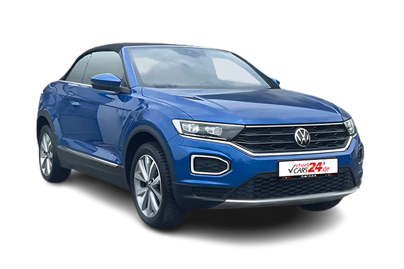 VW T-Roc Cabrio Style 1.5 TSI, Navi „Discover Media“, PDC, Matrix-LED, SHZ, Klima, Tempomat