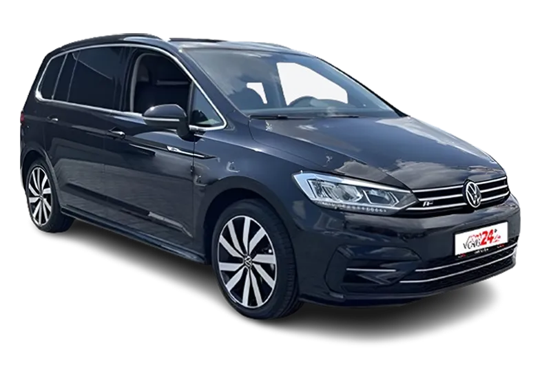 VW Touran Highline R-Line TDI DSG, LM 18 Zoll, Start-Stopp System, Sportsitze, SHZ, Klima, Navi, Heckklappe el