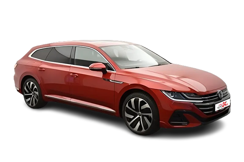 VW Arteon Shooting Brake R-Line  Plug-In-Hybrid, |Rot Metallic |, Kamera 360°, Head-Up Display, Bi-Xenon, PDC v+h, Keyless-Go, SHZ