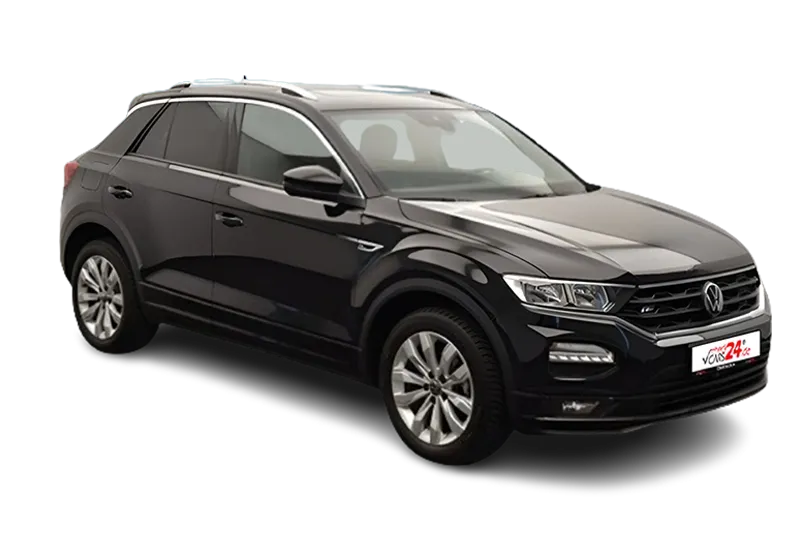 VW T-Roc R-Line, |Schwarz Metallic |, App-Connect, El. Heckklappe, PDC v+h, Kamera, ACC, SHZ, Kamera