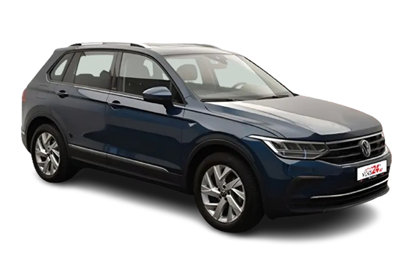 VW Tiguan Active 1.5 TSI, Panoramadach, ACC, Kamera, Virtual Cockpit, El. Heckklappe, LM 18 Zoll