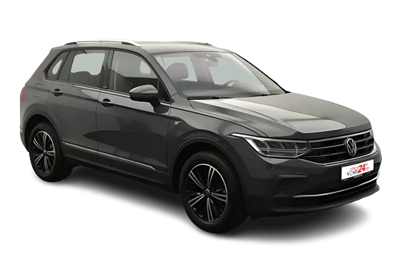 VW Tiguan Active | Grau Metallic | ACC, Kamera, PDC, Navi, App-Connect, Schaltwippen, LM 18 Zoll