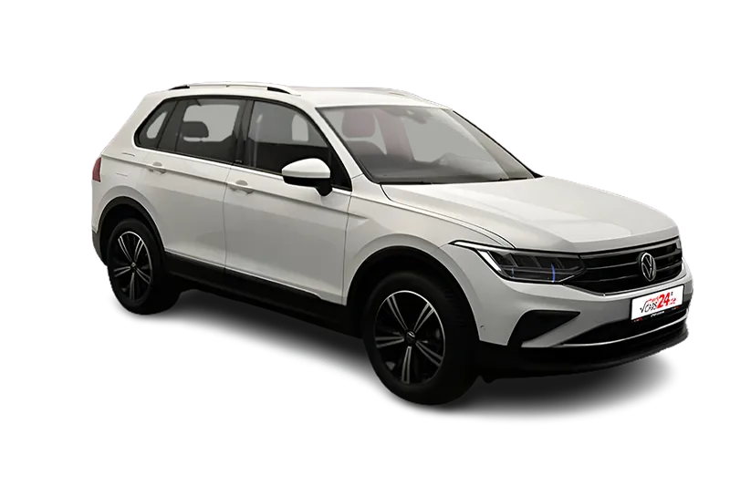 VW Tiguan Active | Weiß | ACC, Kamera, PDC, Navi, App-Connect, Schaltwippen, LM 18 Zoll