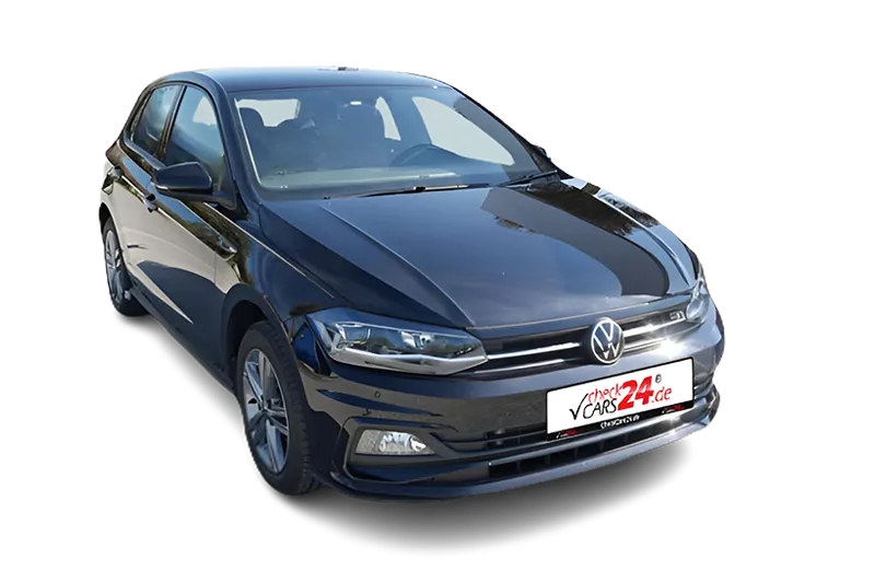 VW Polo R-Line, |Schwarz |, LED, Navi, SHZ, ACC, PDC v+h, Schaltwippen, Start-Stopp System