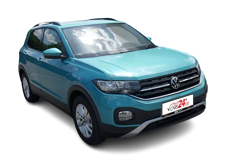 VW T-Cross Life, | Blau Metallic Metallic |, Klima, Start-Stopp System, PDC v+h, Kamera, App-Connect, Kamera