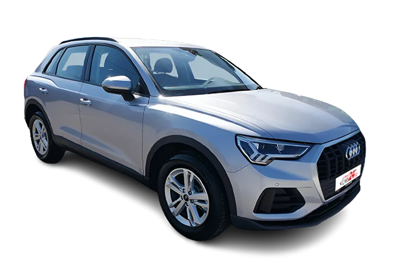 Audi Q3 | Silber Metallic | Start-Stopp System, PDC v+h, Kamera, App-Connect, El. Heckklappe