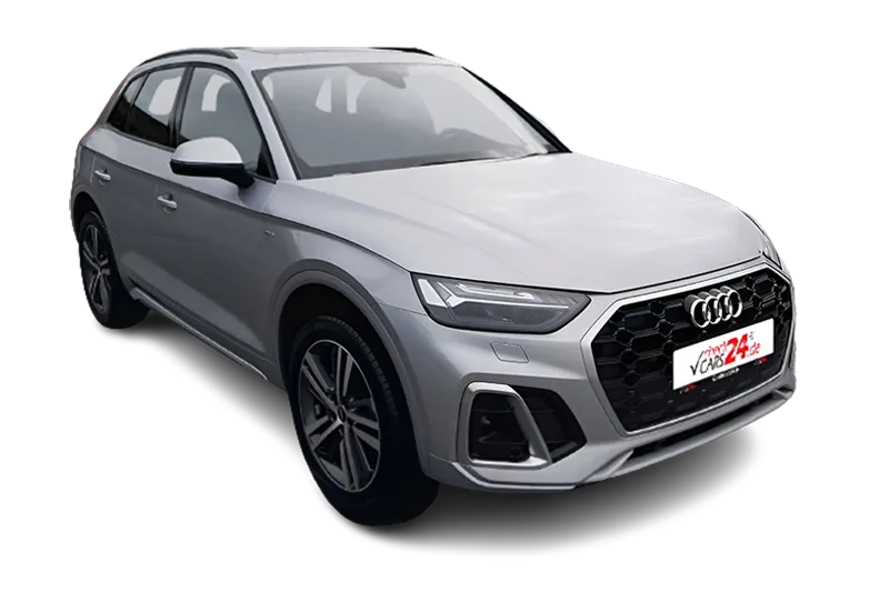 Audi Q5 Sportback S Line Quattro | Silber Metallic | Drive Select, PDC v+h, Kamera, ACC, Panoramadach, Audi Sound, LM 20 Zoll