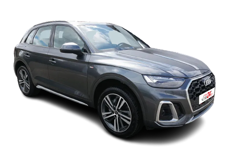 Audi Q5 S Line Quattro | Grau Metallic | Panoramadach, PDC v+h, Kamera, ACC, Sportfahrwerk, Matrix-LED