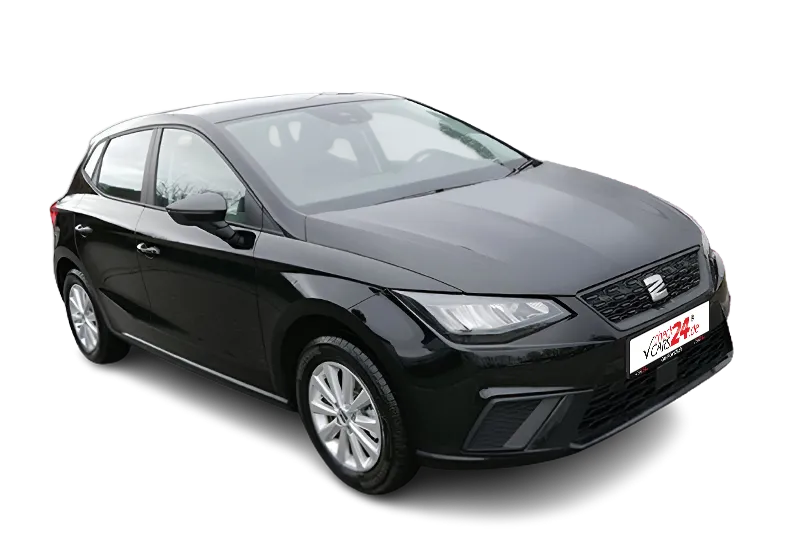 Seat Ibiza Style | Schwarz Metallic | Regensensor, Lichtsensor, Schaltwippen, Bluetooth, Einparkhilfe, Tempomat