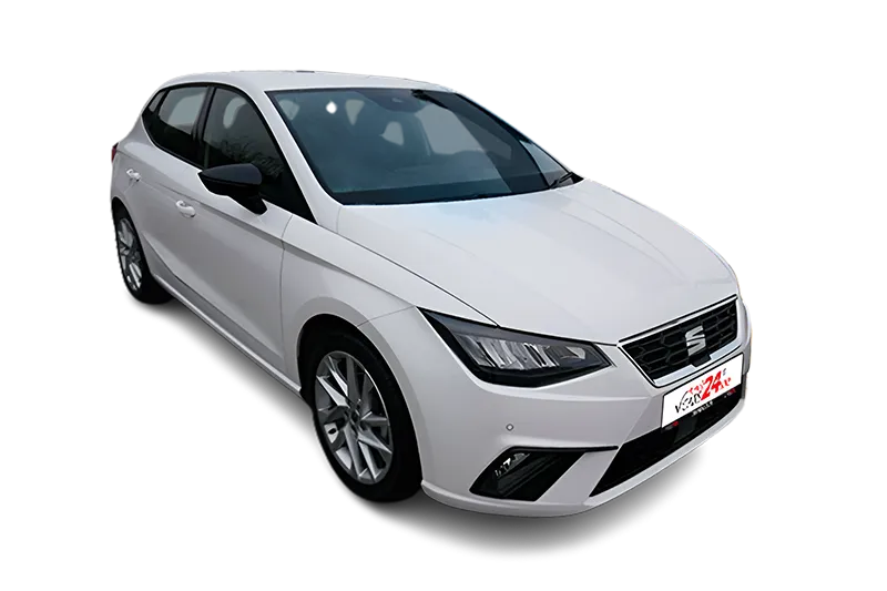 Seat Ibiza FR | Weiss | Virtual Cockpit, PDC v+h, Kamera, App-Connect, Navi, Sportsitze