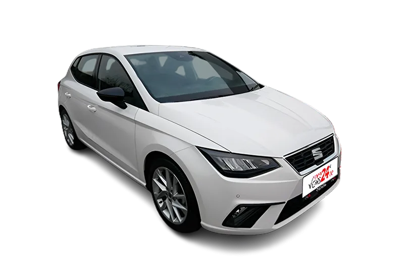 Seat Ibiza FR | Weiss Metallic | Virtual Cockpit, PDC v+h, Kamera, App-Connect, Navi, LM 17 Zoll