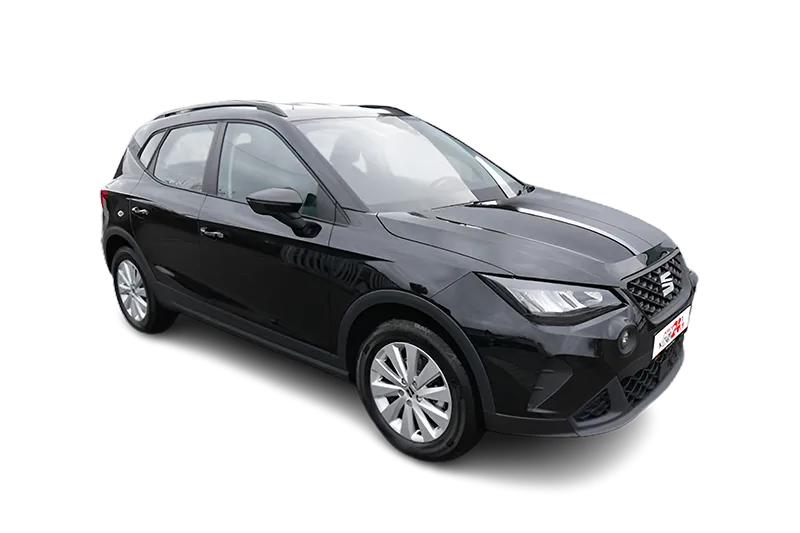 Seat Arona Style | Schwarz Metallic | Kurvenlicht, App-Connect, Navi, Lenkradheizung, Seat Full Link