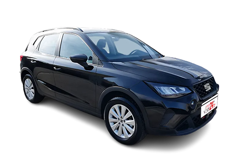 Seat Arona Style | Schwarz Metallic | Kurvenlicht, App-Connect, Navi, Einparkhilfe, SHZ, Tempomat