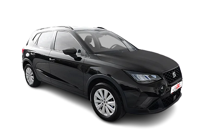 Seat Arona Style | Schwarz Metallic | App-Connect, Navi, Einparkhilfe, Kurvenlicht, SHZ, Tempomat