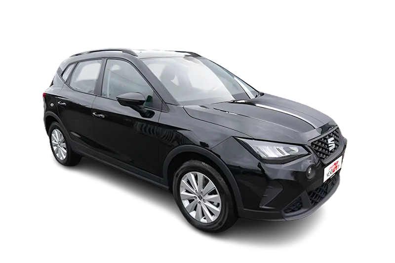 Seat Arona Style | Schwarz Metallic | Kurvenlicht, App-Connect, Navi, Lenkradheizung, Seat Full Link