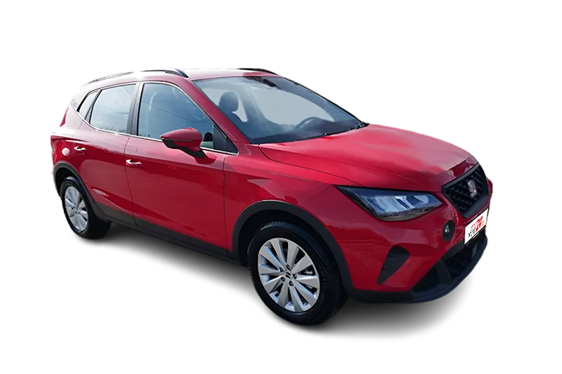 Seat Arona Style | Rot Metallic | App-Connect, Navi, Einparkhilfe, Kurvenlicht, SHZ, Tempomat