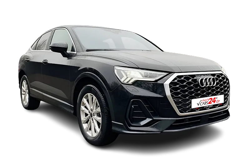 Audi Q3 Sportback | Schwarz | Virtual Cockpit, PDC v+h, Kamera, Navi Plus, El. Heckklappe, SHZ