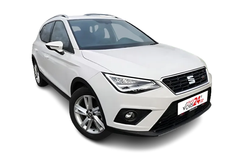 Seat Arona FR | Weiss | Virtual Cockpit, App-Connect, Regensensor, Lichtsensor, ACC, Einparkhilfe