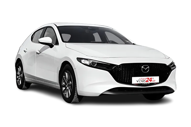 Mazda 3 Mild-Hybrid | Weiß Metallic | Head-Up Display, App-Connect, ACC, Navi, PDC, Keyless-Go