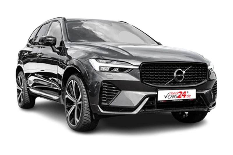 Volvo XC60 R-Design AWD Plug-In-Hybrid, | Grau Metallic Metallic |, Kamera 360°, SHZ, LED, ACC, Keyless Entry & Go, El. Heckklappe